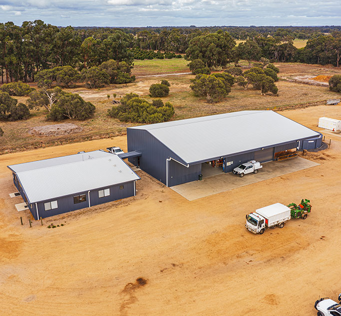 Industrial sheds