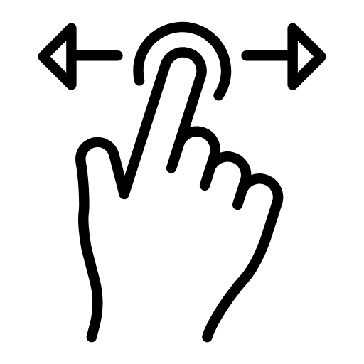 hand swipe icon