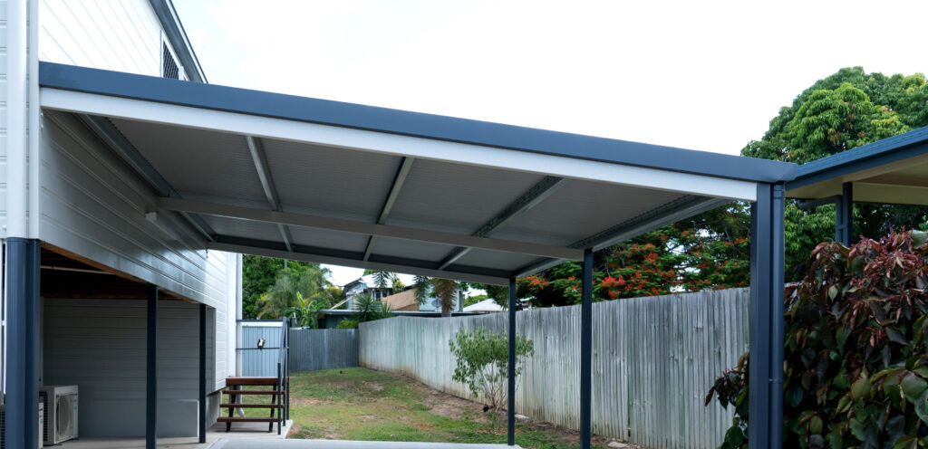 skillion carport